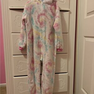 Colorful Tie-Dye Kids One Piece